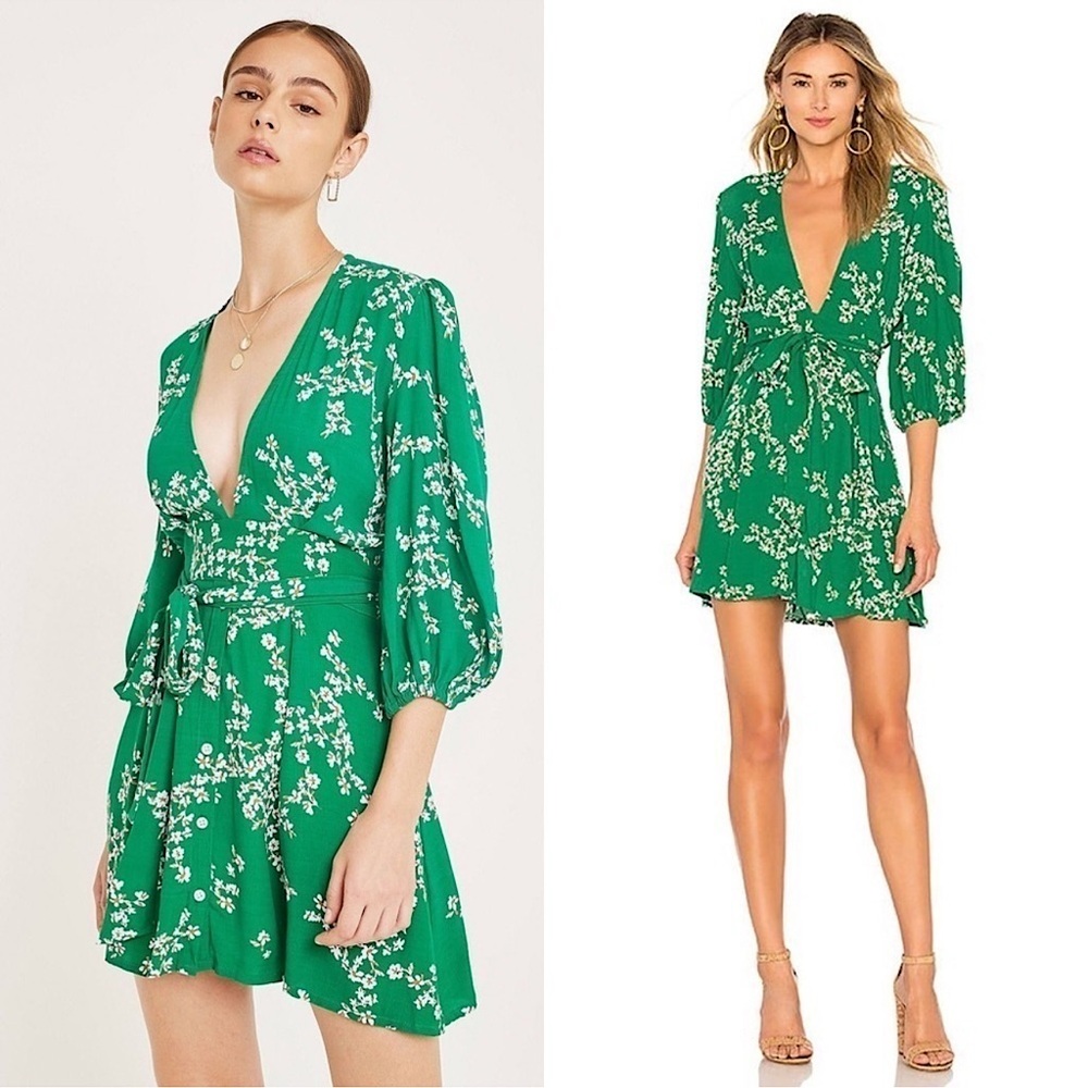 Revolve Faithfull the Brand Margot Dress - Cap Estel Floral (Size Small)